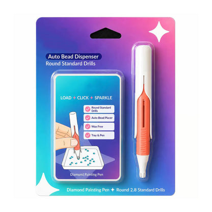 ❄️Summer Sale: 55% off! 💎Automatic diamond painting applicator pen – Place stones faster without constant wax refills.