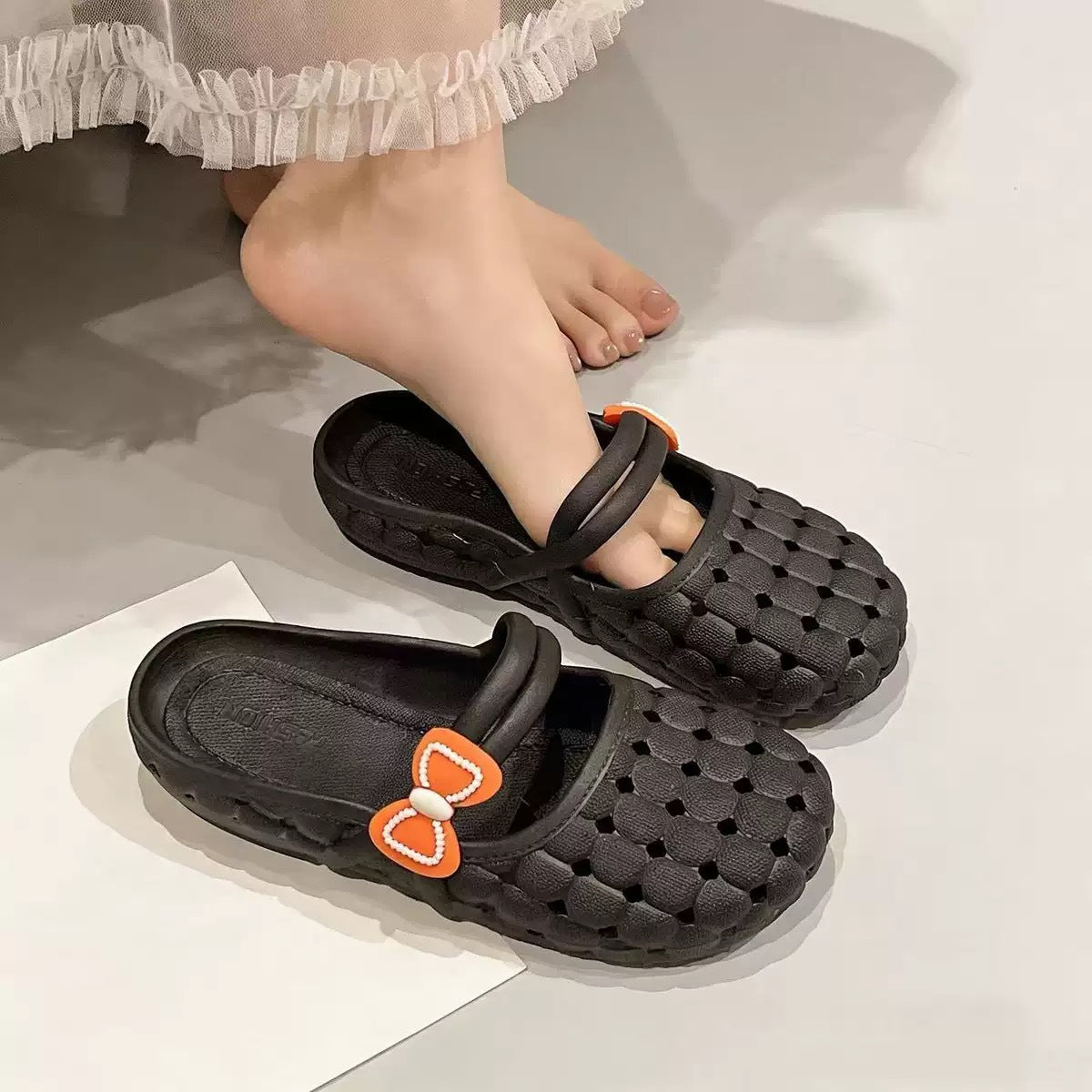 🩴Women's Closed-Toe Breathable Mules