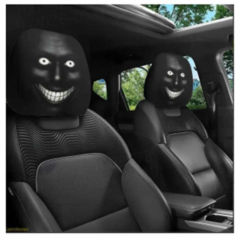 👿🔥 GM-Compatible Washable Cotton Car Seat Headrest Covers 2-Pcs