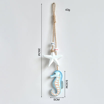 7-piece Seaside Glow Wall Hanging Set — (without lighting)