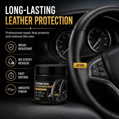 🔥Limited-time 50% off sale!🔥Leather Repair Cream for Steering Wheels
