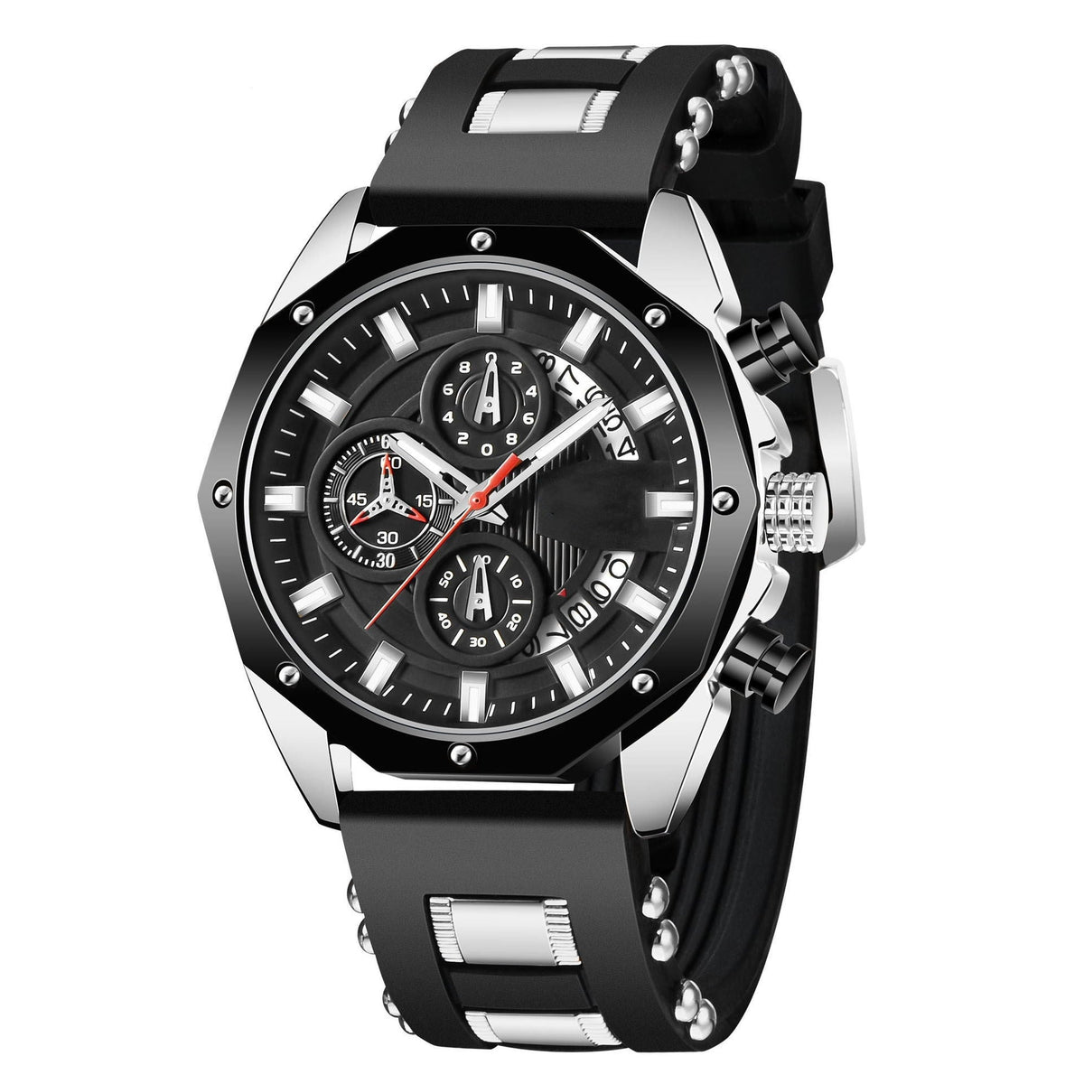 ⏳🔥LIMITED-TIME 50% OFF! ⏰Men's Outdoor Waterproof Sport Quartz Watch – Chronograph function, durable & water-resistant – Perfect for sports, travel & daily wear 🏃‍♂️
