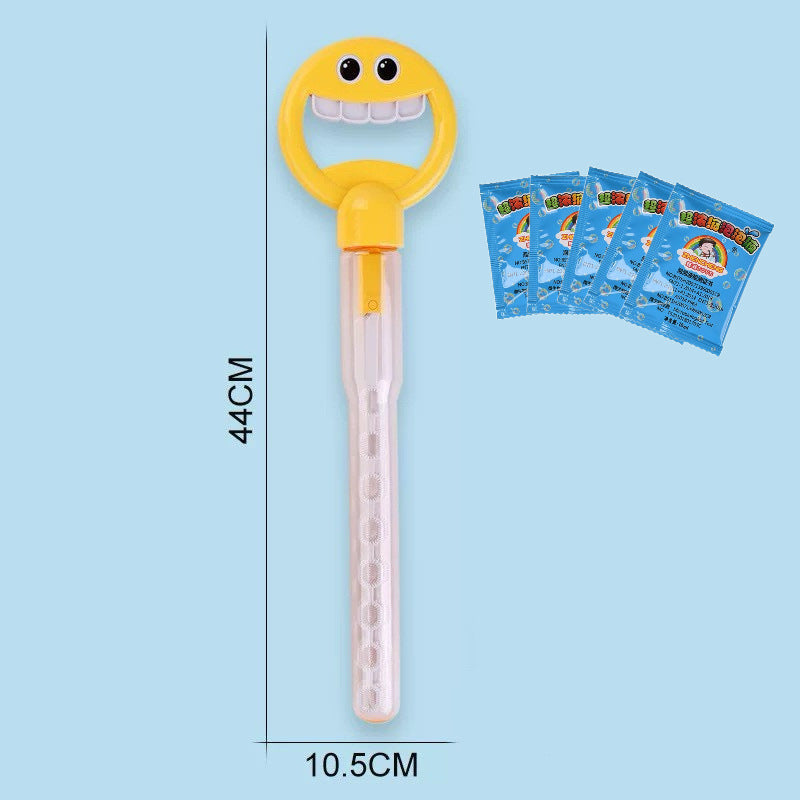 32-Hole Smiley Face Bubble Wand🫧🩵