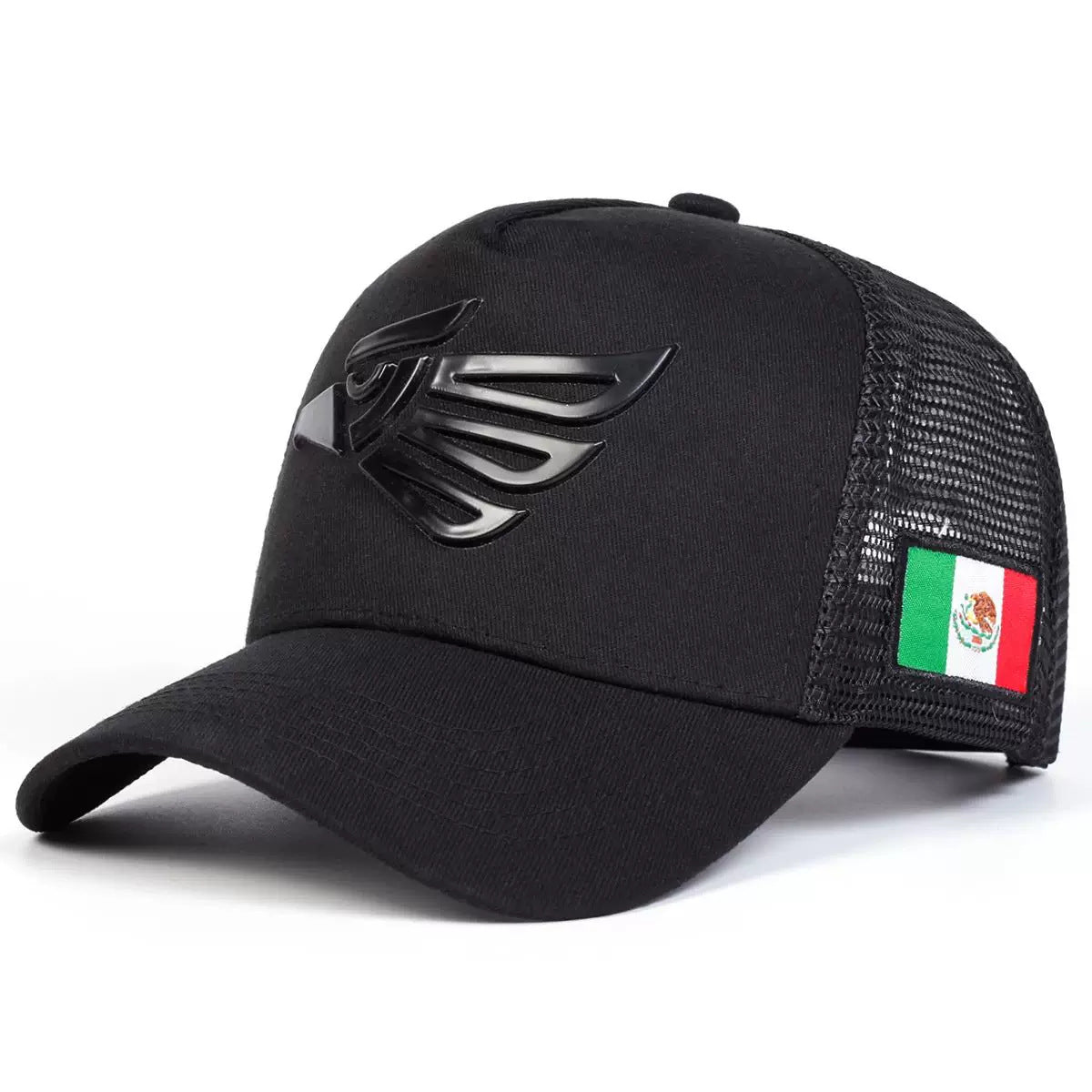 🦅 Mexican Eagle Label Trucker Hat