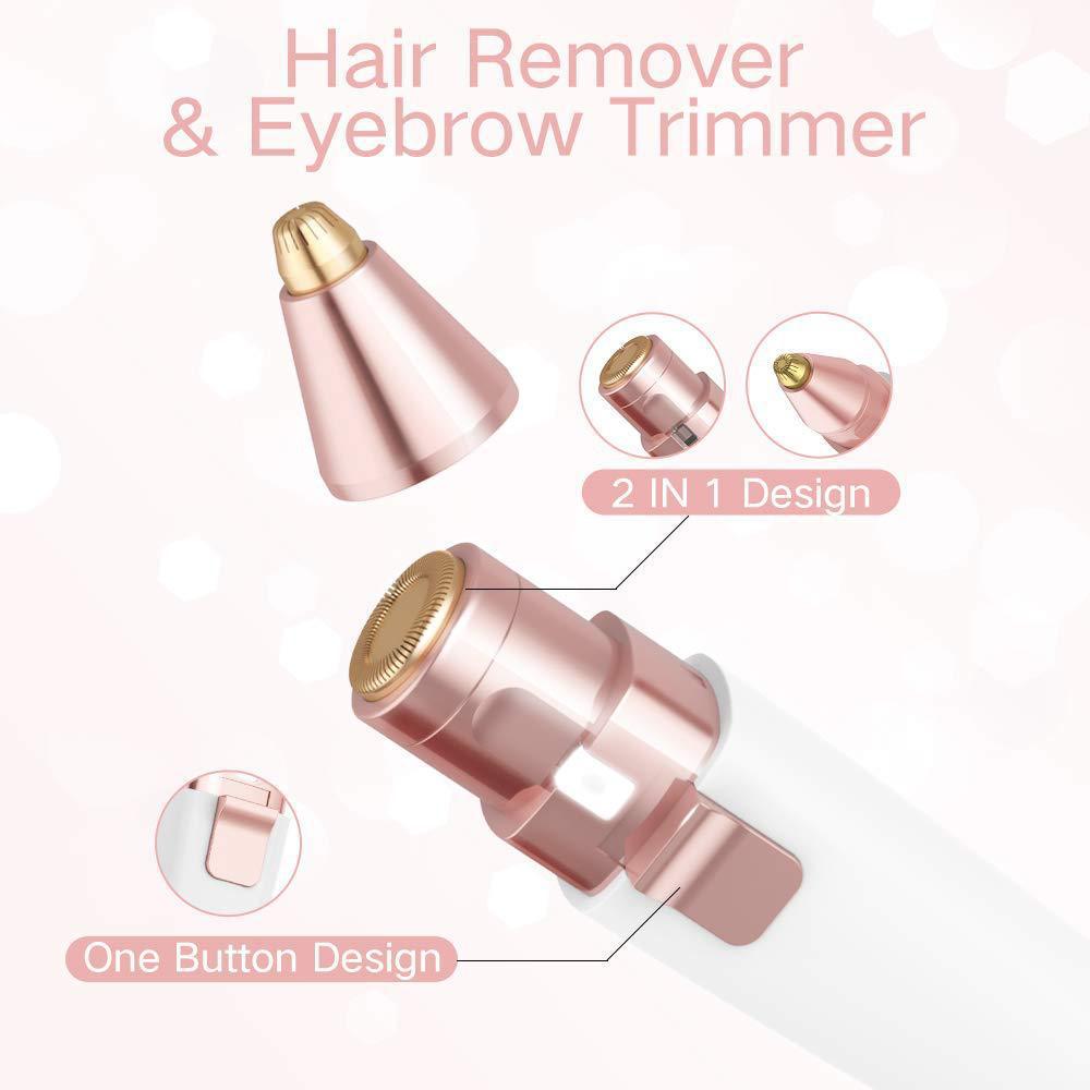 🔥2-in-1 Women's Eyebrow and Facial Hair Removal Device
