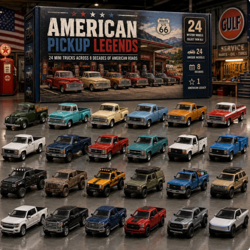 💯🚜🚗🎄 2026 Vehicle Advent Calendar Collection – 24 Days of Classic Machines, Trucks & Military Legends 🎁✨