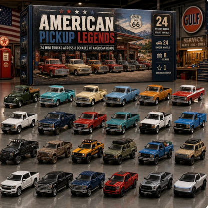 💯🚜🚗🎄 2026 Vehicle Advent Calendar Collection – 24 Days of Classic Machines, Trucks & Military Legends 🎁✨