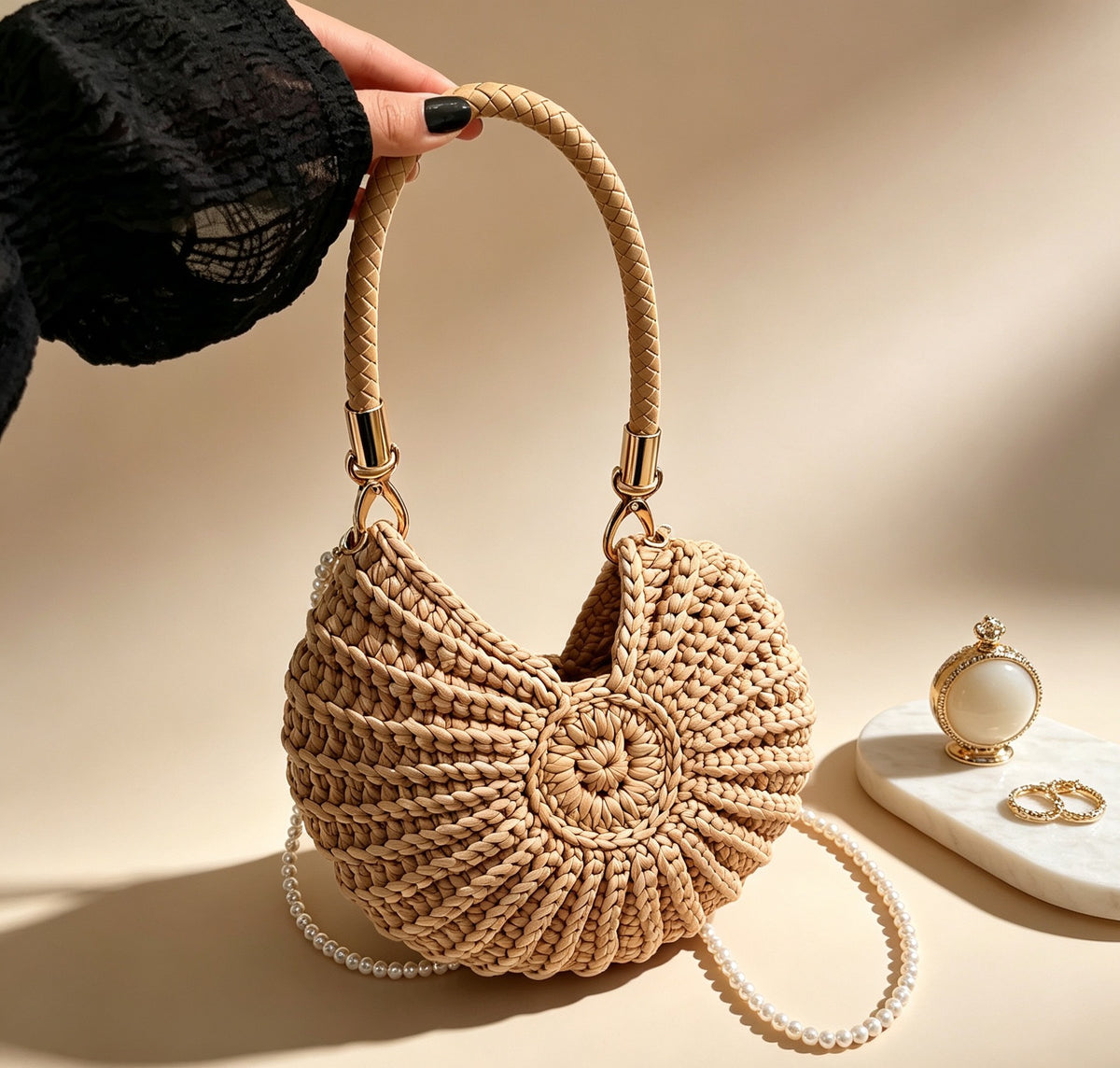 2026 Radiant Nautilus Shell Bag 🐚 — Carry the Magic of the Deep Blue