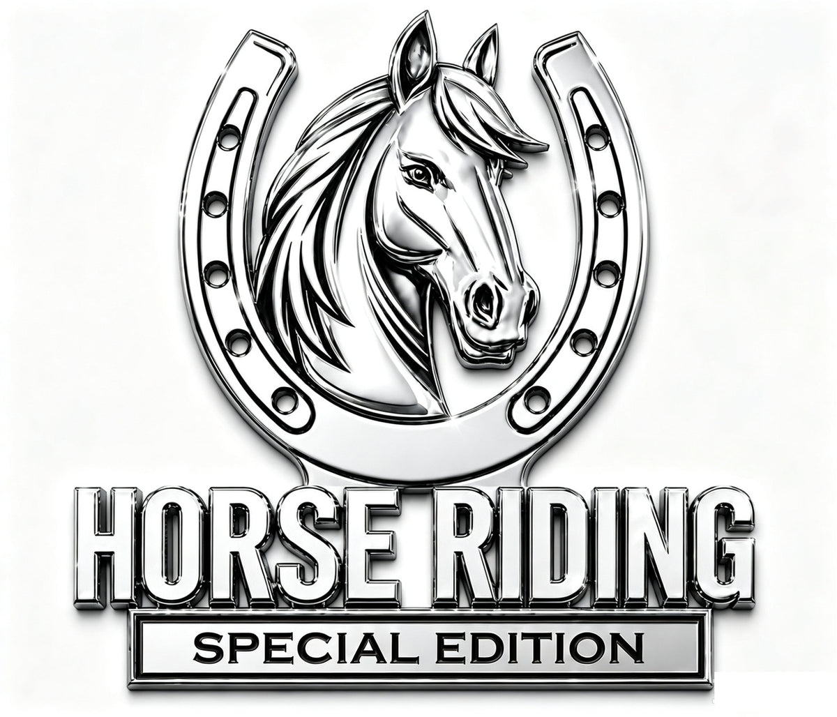 🐎 Horse Riding Special Edition™ 3D Chrome Metal Vehicle Emblem