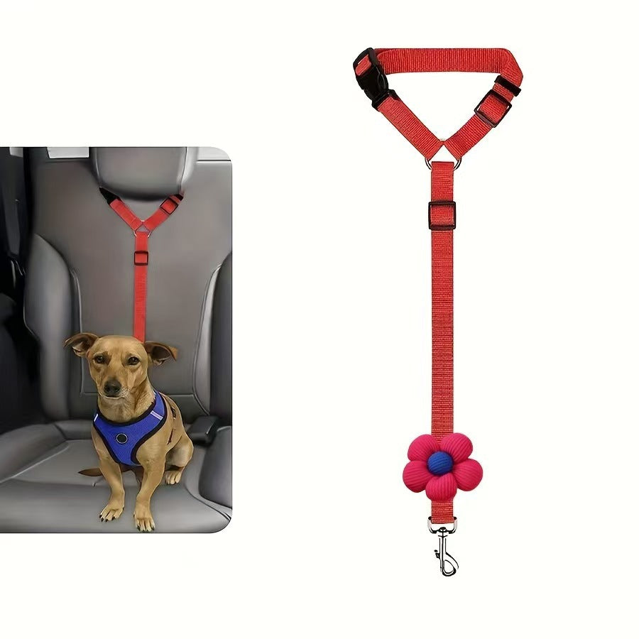 2-Pack Dog Travel Safety Belts