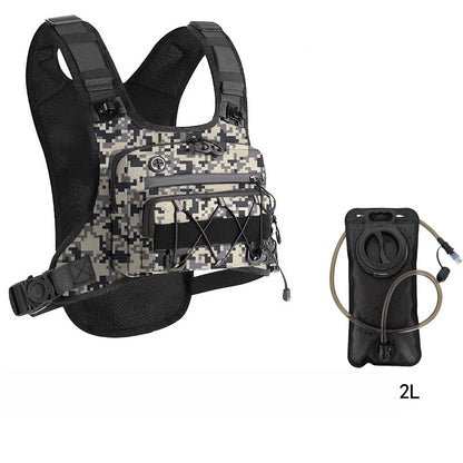 Multi-Functional Hydration Tactical Sling Chest Bag