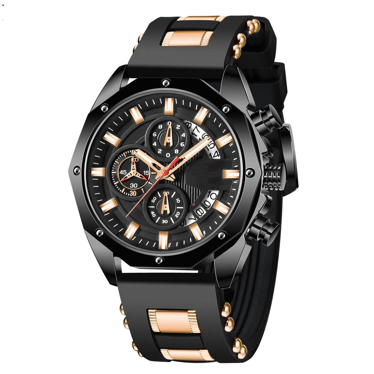 ⏳🔥LIMITED-TIME 50% OFF! ⏰Men's Outdoor Waterproof Sport Quartz Watch – Chronograph function, durable & water-resistant – Perfect for sports, travel & daily wear 🏃‍♂️
