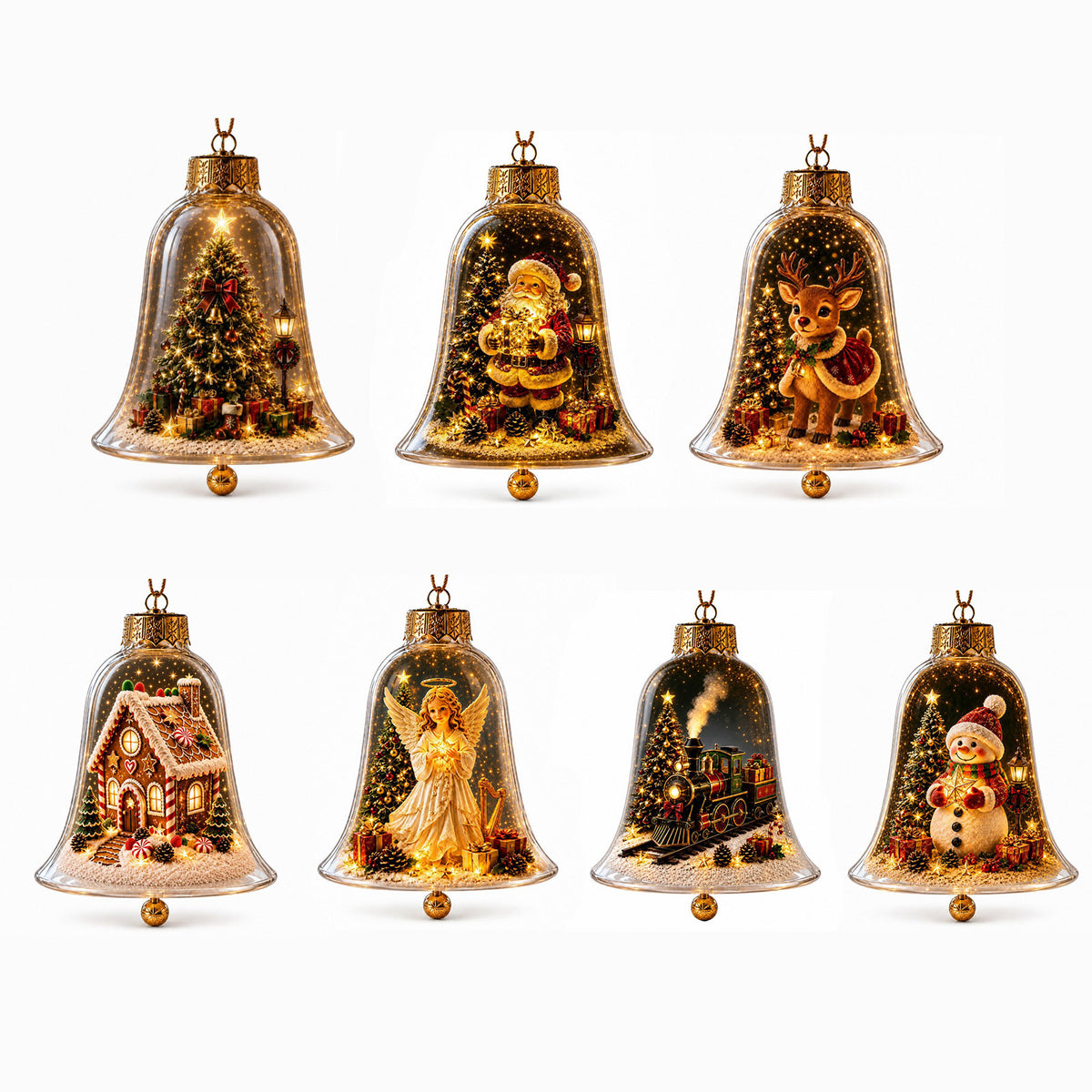 🔥Limited time 69% OFF -✨🎄 Glowing Christmas Story Ornament – Light-Up Mini Holiday Scene
