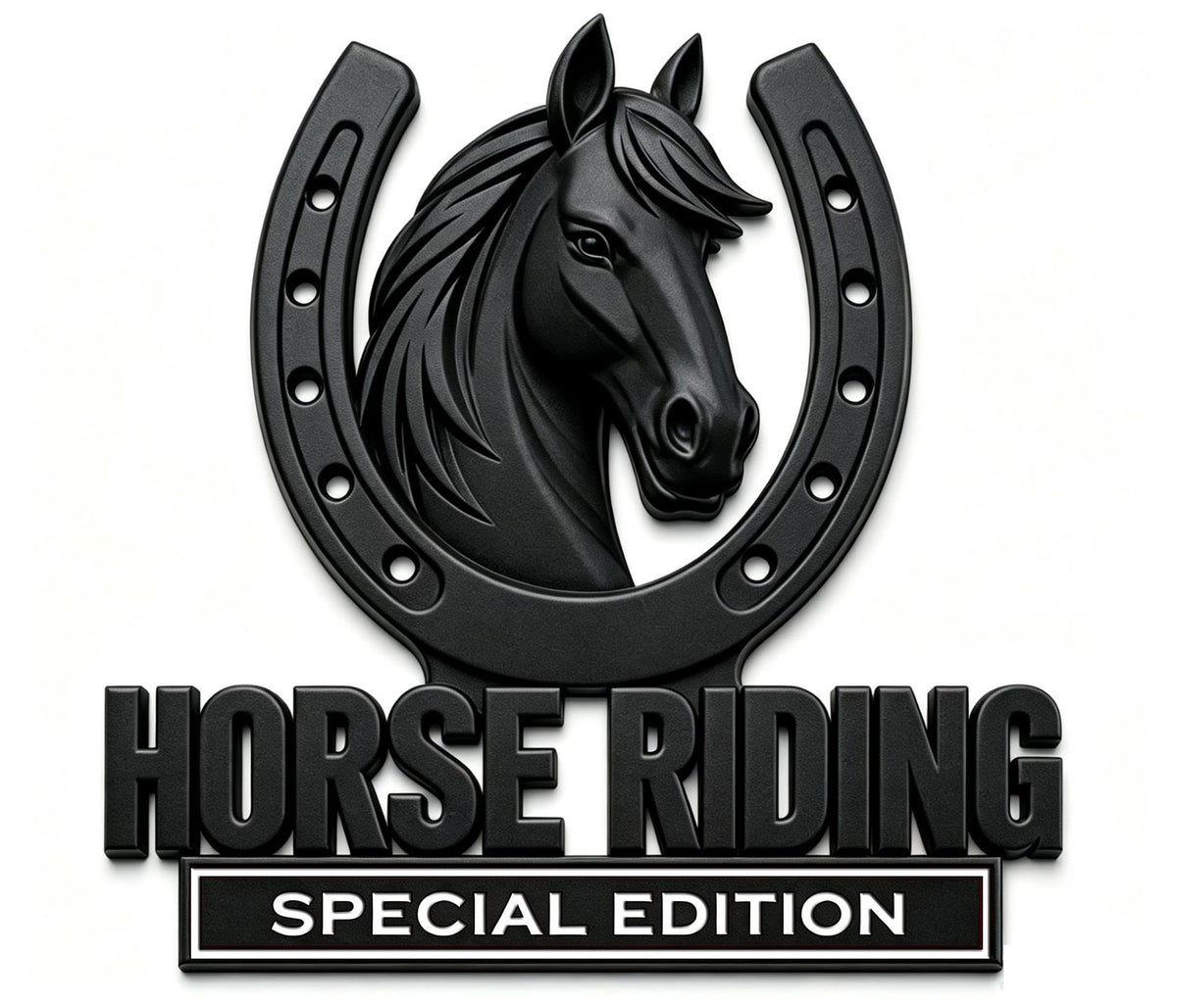 🐎 Horse Riding Special Edition™ 3D Chrome Metal Vehicle Emblem