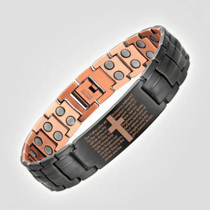 📢📢50% OFF !!🎁 Copper magnetic bracelet--Relieve fatigue and promote blood circulation