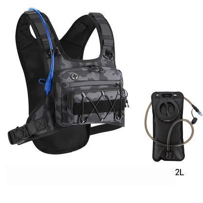 Multi-Functional Hydration Tactical Sling Chest Bag