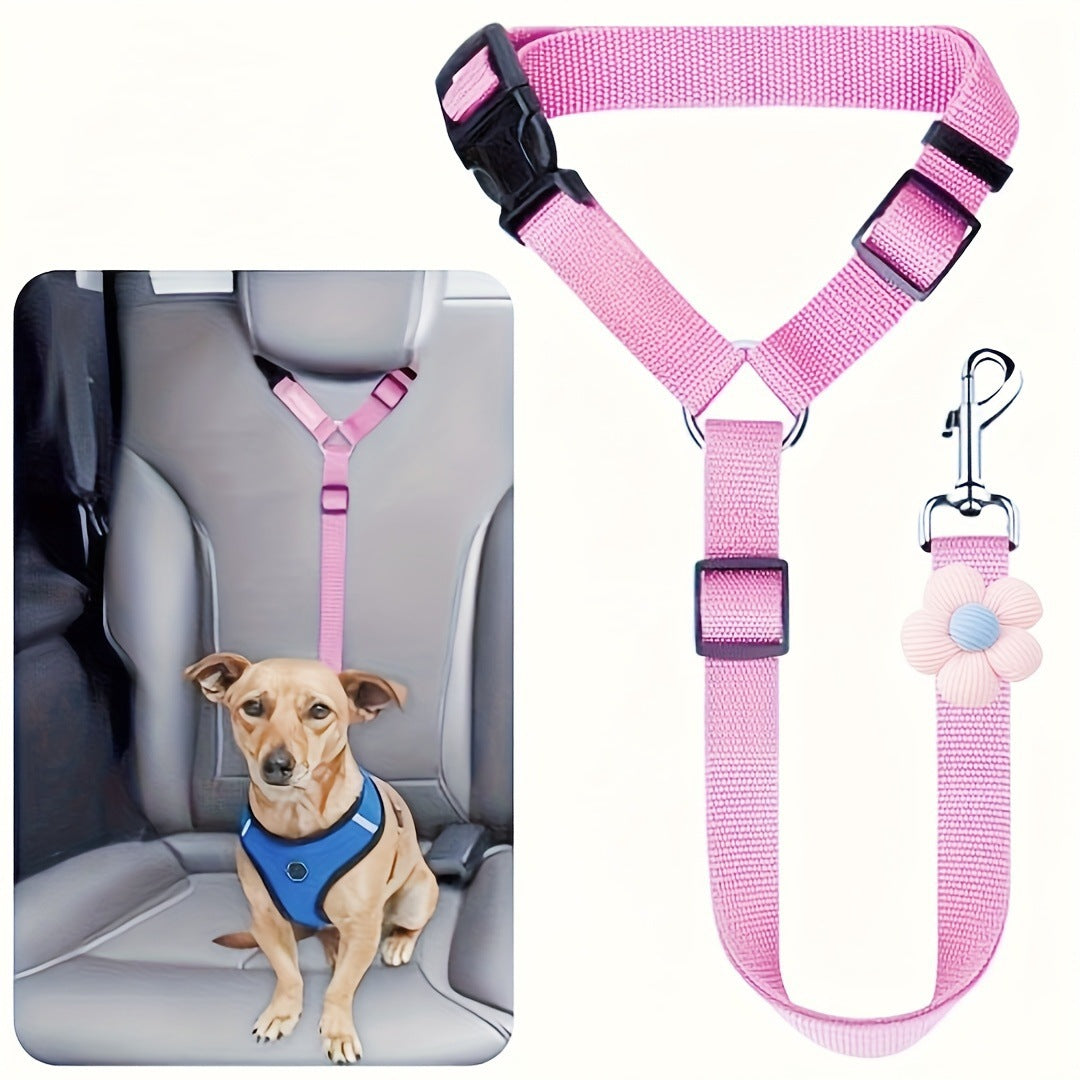 2-Pack Dog Travel Safety Belts