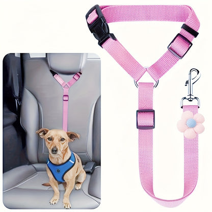 2-Pack Dog Travel Safety Belts