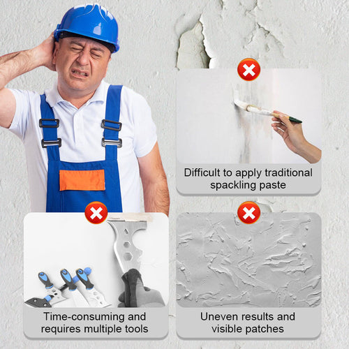 🥳2026 HOT SALE🥳🏆 – Magic Wall Repair Spray – Instantly fills cracks & holes. No mess, easy DIY.🧱✨