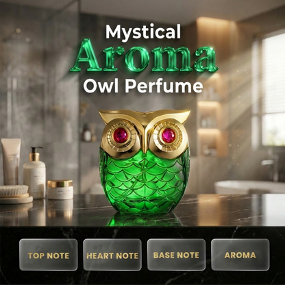 🎁🦉Mystical Eau de Parfum – Mysterious Scent, Elegant Owl Bottle, Long-Lasting💎