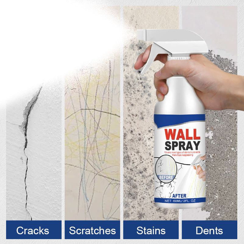 🥳2026 HOT SALE🥳🏆 – Magic Wall Repair Spray – Instantly fills cracks & holes. No mess, easy DIY.🧱✨