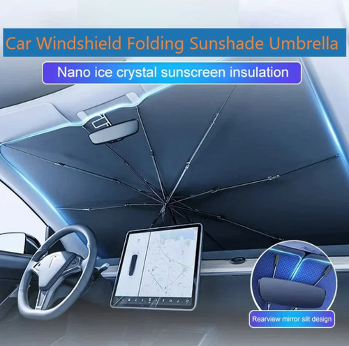 🔥Car Windshield Folding Sunshade Umbrella