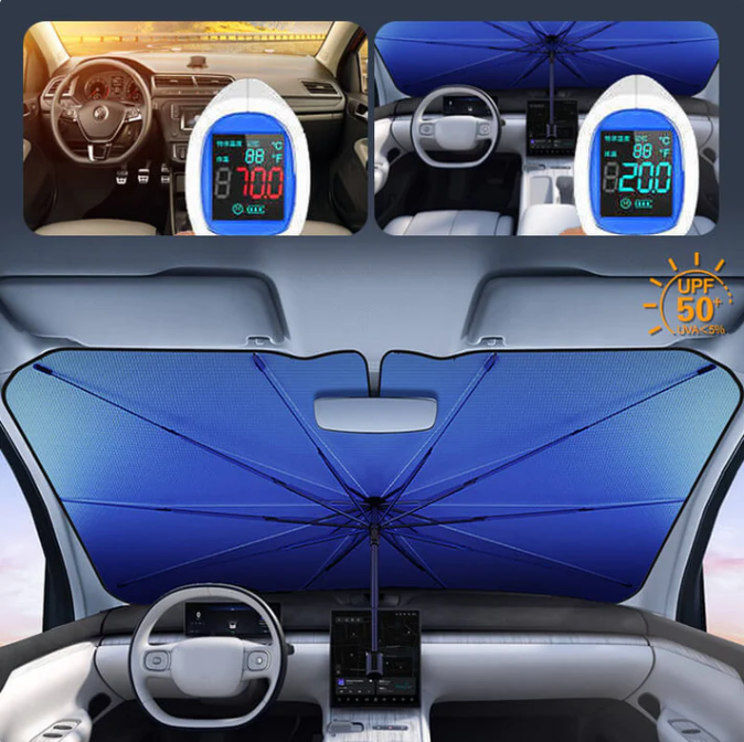 🔥Car Windshield Folding Sunshade Umbrella