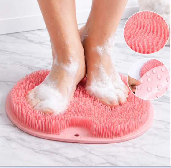 Estropajo para pies y cuerpo en la ducha