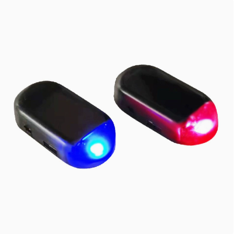 Alarma falsa con LED intermitente antirrobo para coche
