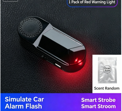 Alarma falsa con LED intermitente antirrobo para coche