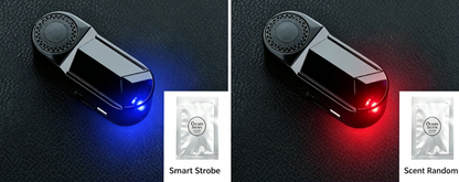 Alarma falsa con LED intermitente antirrobo para coche