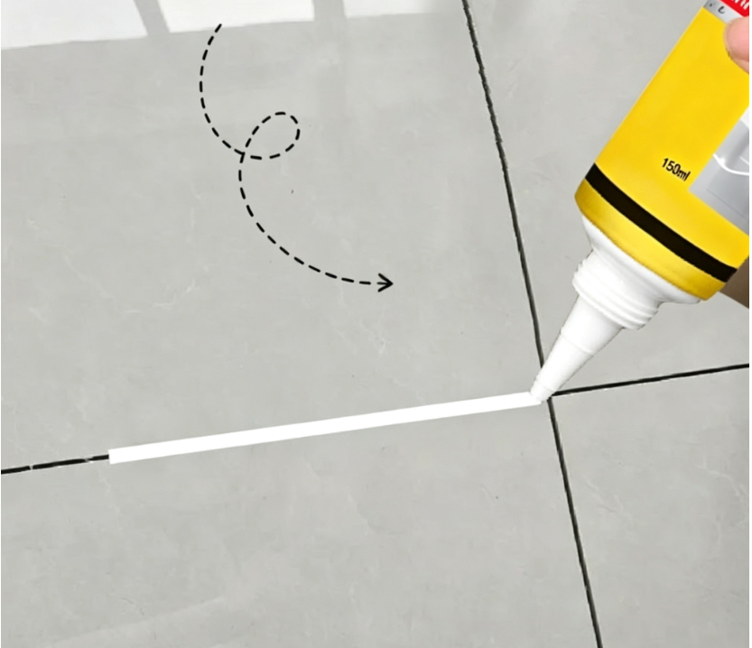 Multifunctional Waterproof White Caulk with Scraper