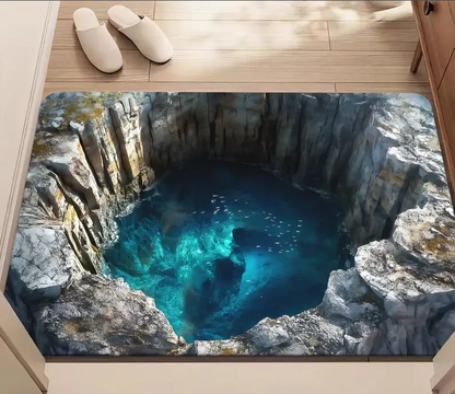 ✨Endless Abyss Illusion Doormat – Mind-Bending 3D Visual Effect