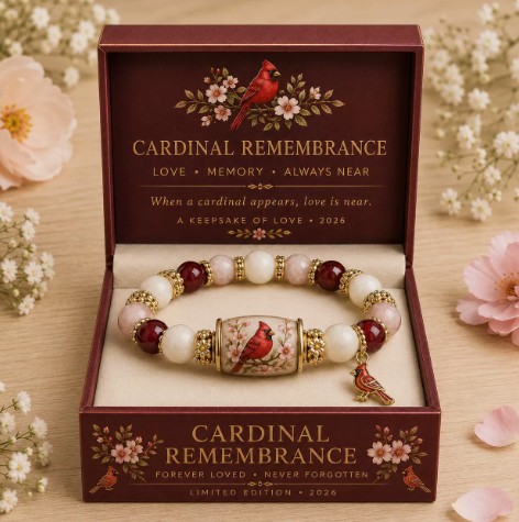 ❤ Love, Remembrance & Cardinal Blessings 🕊️ | 2026 Limited Edition Bracelet