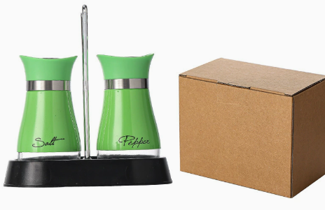 ⏰ Penguin Design Salt and Pepper Shaker Set – Cute Shape, 304 Stainless Steel & Precision Dispensing Lid 🐧✨