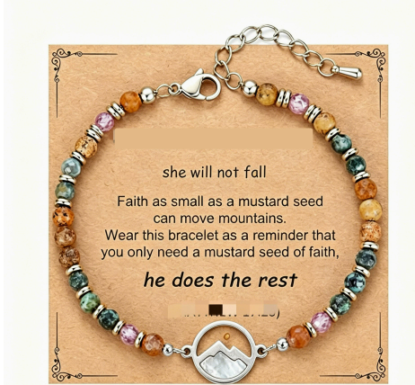 Women's Mustard Seed Beaded Bracelet
