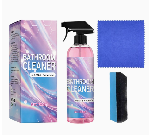 ✨ Bathroom Cleaner: Sparkle in Seconds, No Harsh Fumes
