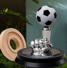 Solar Rotating Soccer Ball Car Diffuser –Send aromatherapy essential oil