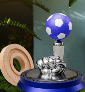 Solar Rotating Soccer Ball Car Diffuser –Send aromatherapy essential oil