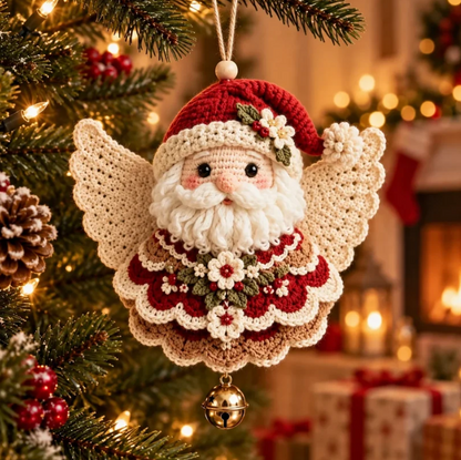 🎄 Diy Crochet Christmas Angel Ornament Kit – Make, Hang & Treasure✨