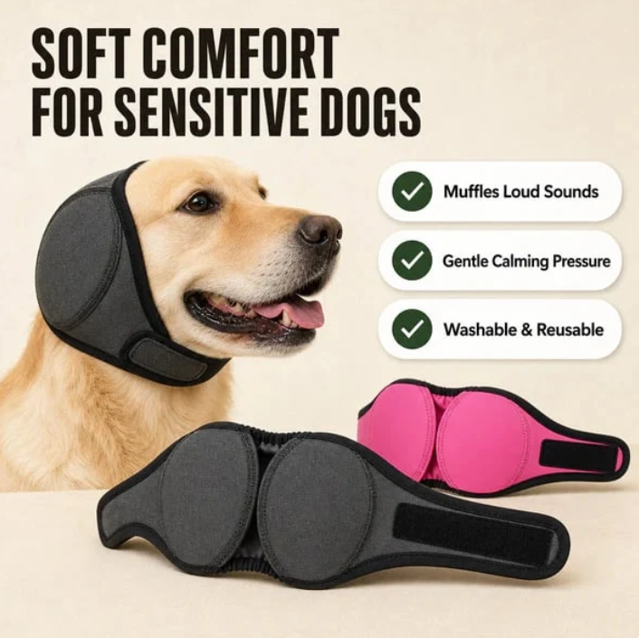 Noise Cancelling Dog Ear Wrap