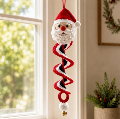 🔥Last Day 50% OFF - 🎅🌲Crochet Snowman Spiral Oranment DIY Kit