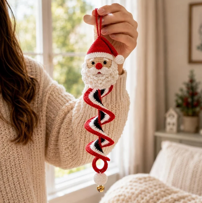 🔥Last Day 50% OFF - 🎅🌲Crochet Snowman Spiral Oranment DIY Kit