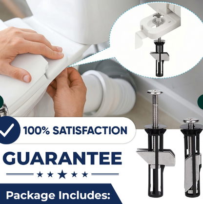 🔥Last Day 50% OFF🔥Heavy Duty Toilet Seat Fastener Bolt Kit (A Set of 2 Pcs)