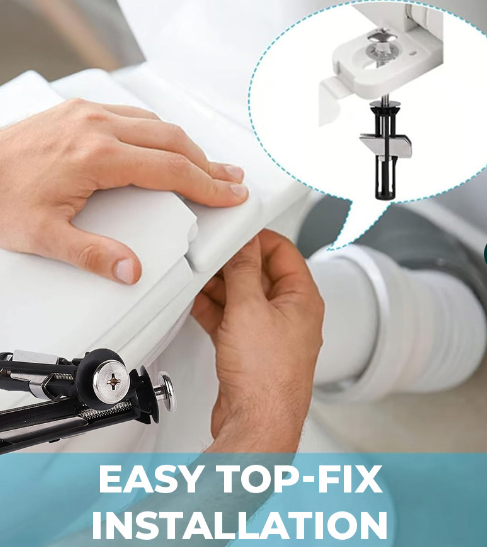 🔥Last Day 50% OFF🔥Heavy Duty Toilet Seat Fastener Bolt Kit (A Set of 2 Pcs)