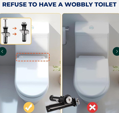 🔥Last Day 50% OFF🔥Heavy Duty Toilet Seat Fastener Bolt Kit (A Set of 2 Pcs)