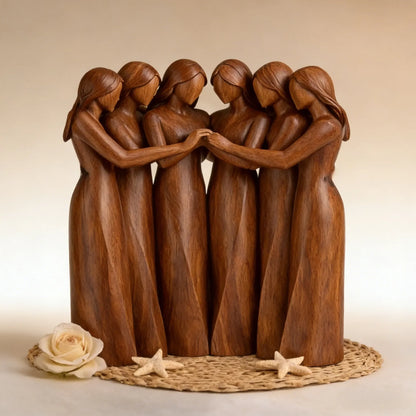 Celebrates Friendships Sisters Sculpture