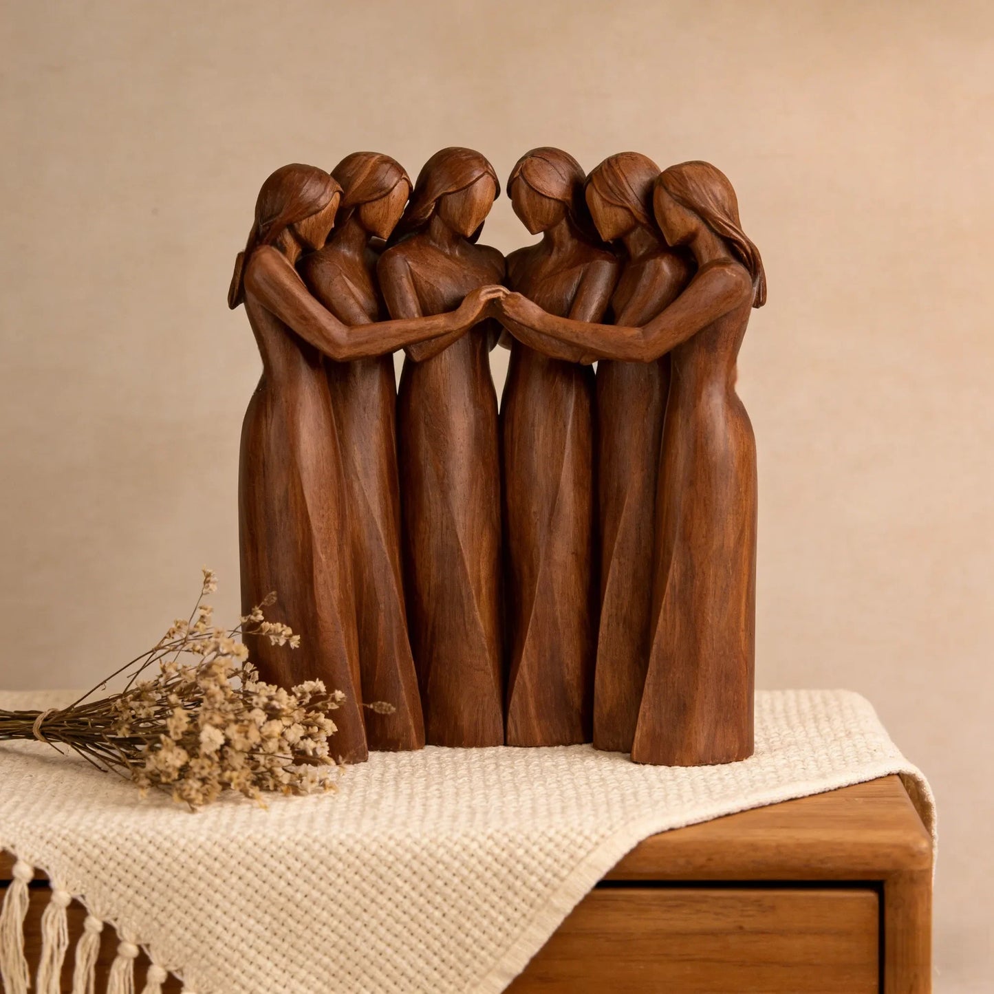 Celebrates Friendships Sisters Sculpture