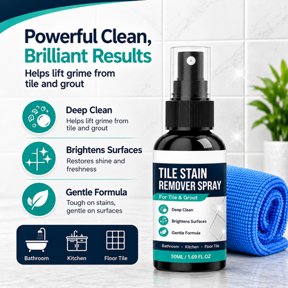 🧼🎯Grout Cleaning Spray – Easy Care for Tile Lines & Damp-Area Stains