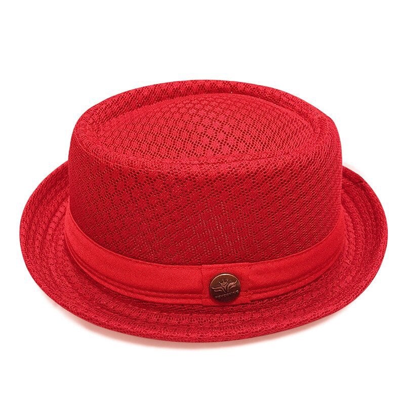 🔥Summer Mesh Pork Pie Hat